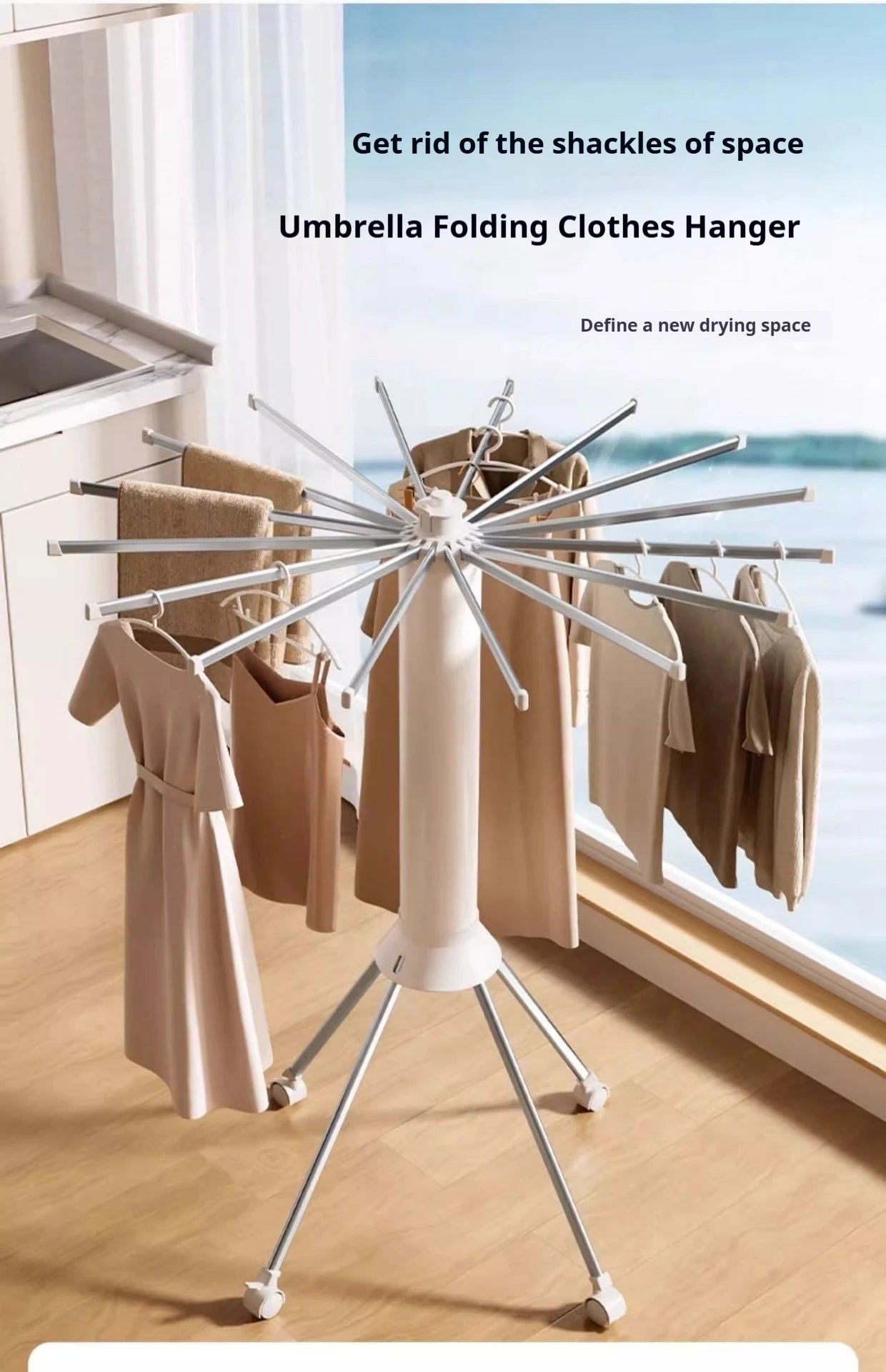 Foldable Octopus Drying Rack