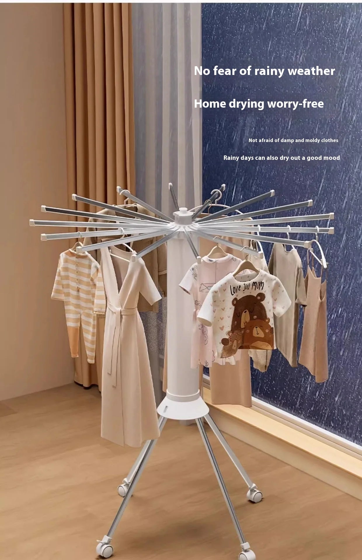 Foldable Octopus Drying Rack